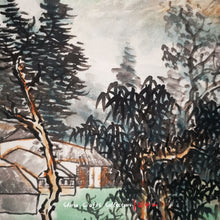 Load image into Gallery viewer, Mountain Life_original traditional Chinese painting_detail1